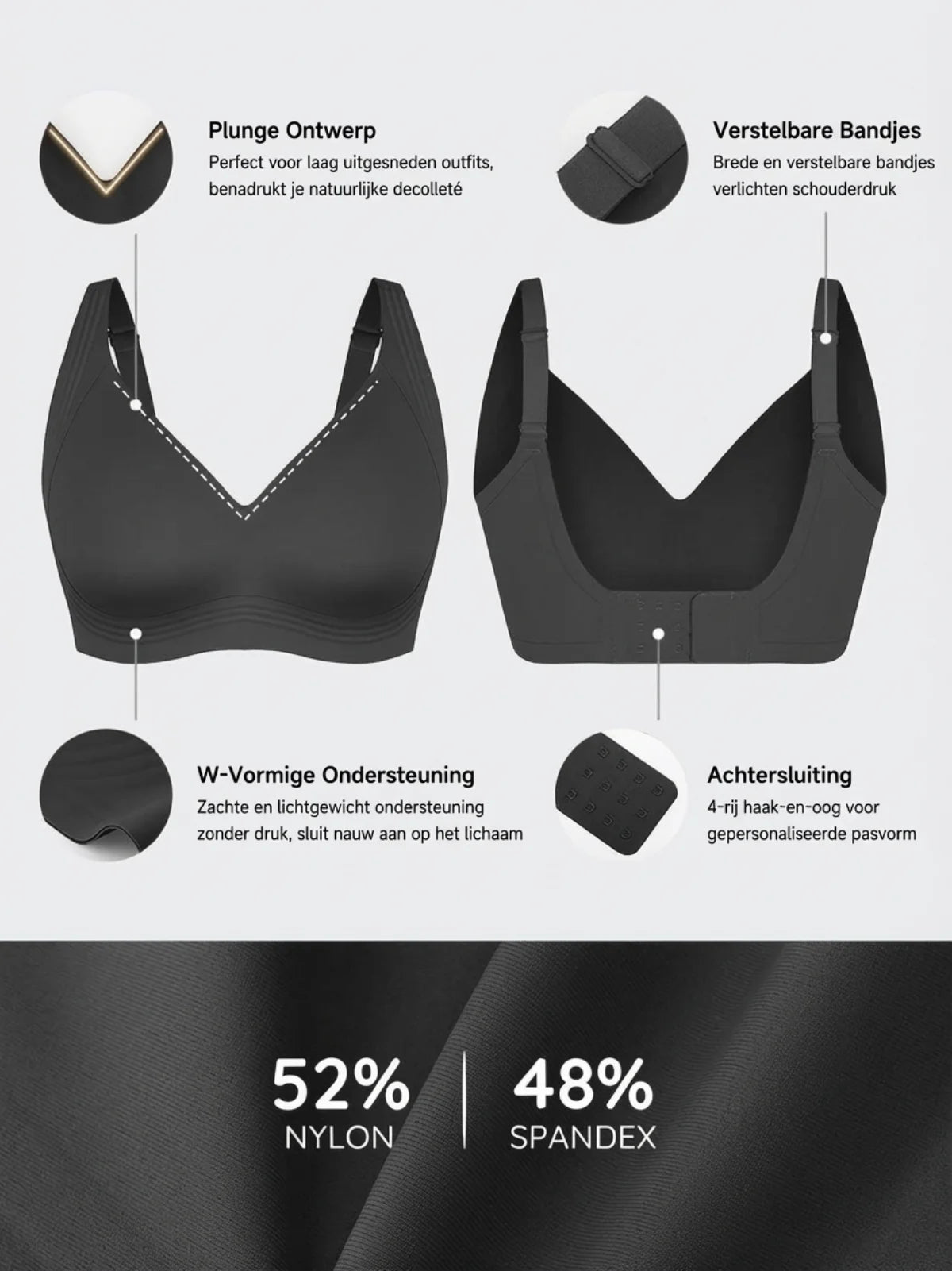 Sophie BH - Plunge ontwerp en features