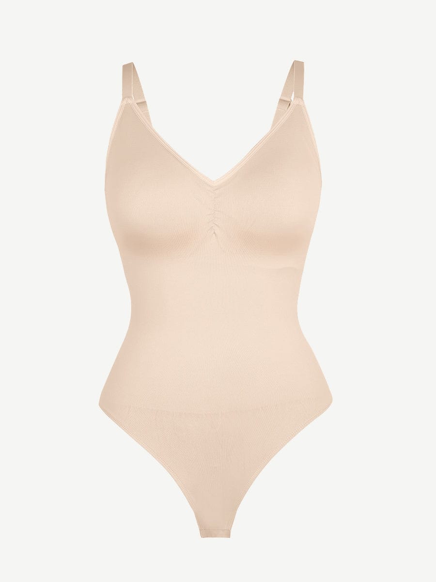 Naadloze Sculpt Bodysuit – Ingebouwde BH