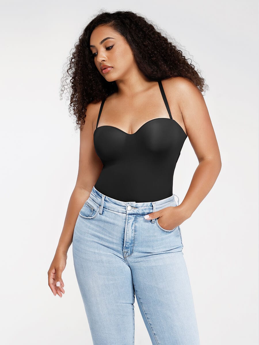 Strapless String Bodysuit