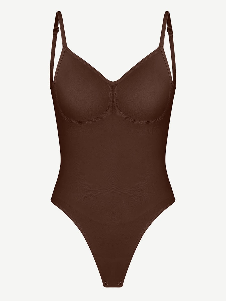 Sculpting Cover-Breast Open-Back Thong