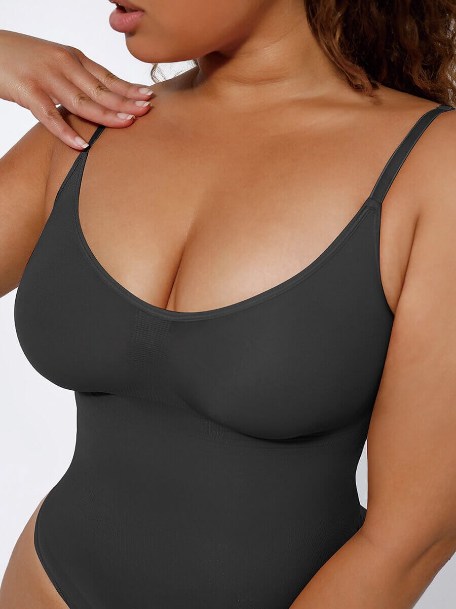 Sculpt Covered Thong Bodysuit