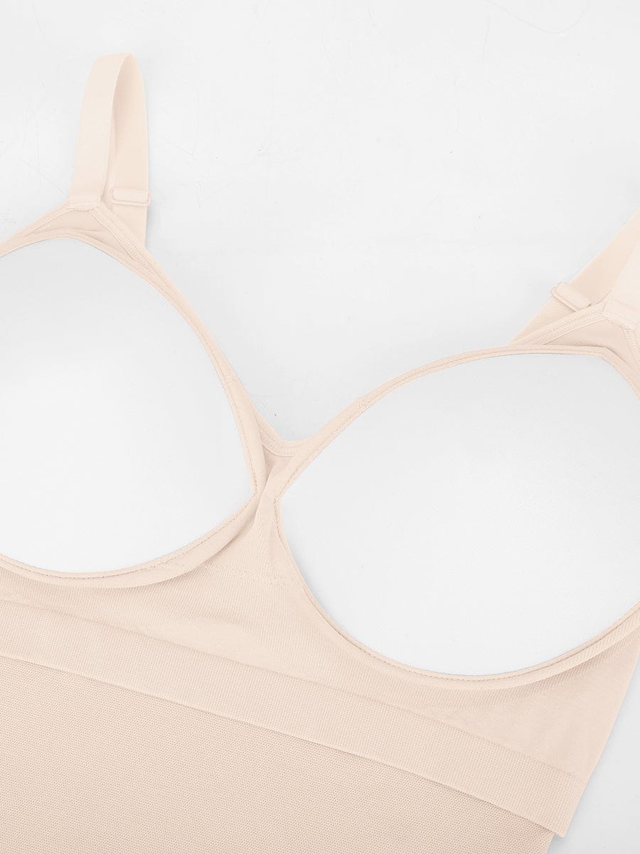 Naadloze Sculpt Bodysuit – Ingebouwde BH